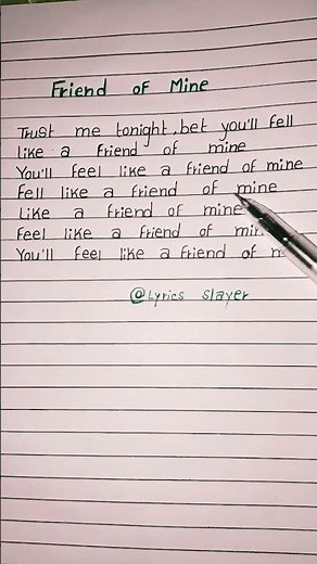 Friend of mine song lyrics ‪@rihanna‬ #song #music #trending