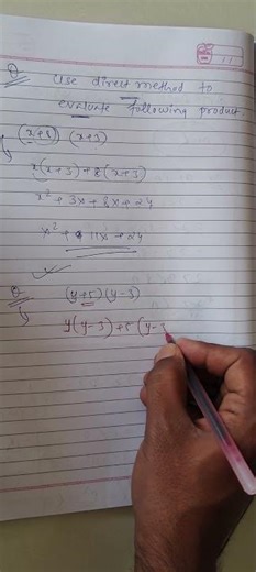 use direct method to evaluate ?