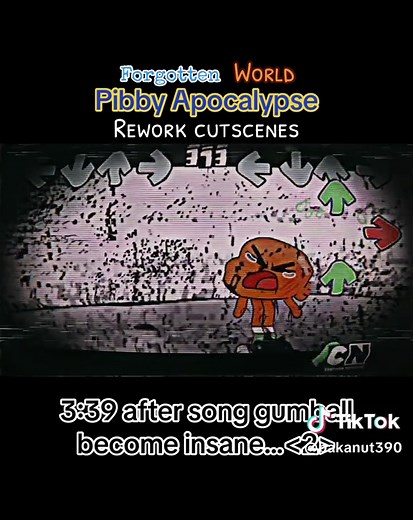 Forgotten world:fnf pibby apocalypse ##fnf##fridaynightfunkin#Master2023byTikTok##game#pibby##gumball##darwinwatterson