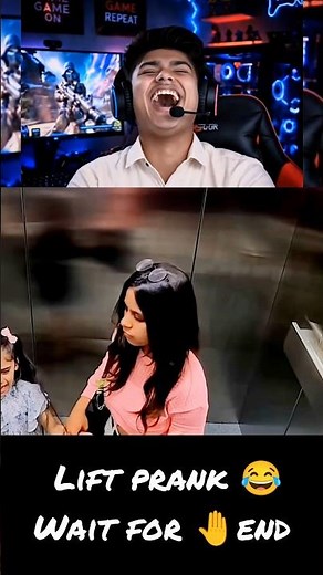 Lift Prank by RJ Naved | Most Funny Lift Prank Ever 🤣 | Public Reaction | #shorts