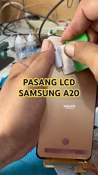 Replace LCD on Samsung A20