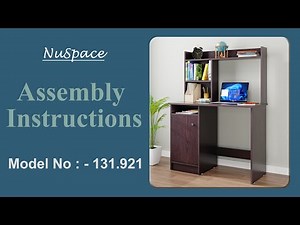 NuSpace Desk Assembly Tutorial | SKU : 131 ( 921 & 924 )