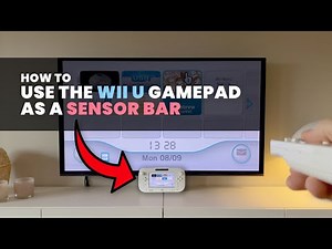 How to Use the WiiU GamePad as a Sensor Bar (to Play Wii Games)