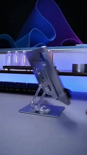 Aluminum Tablet Stand – Stable, Foldable, Durable!