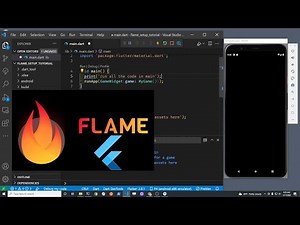 Flutter Game Development Flame Setup