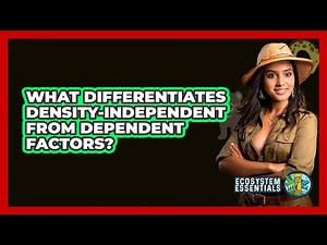 What Differentiates Density-Independent From Dependent Factors?