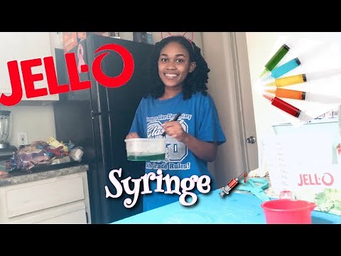 SYRINGE JELLO SHOTS | QUICK & SIMPLE 💉🧪
