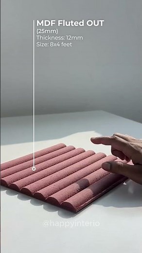 Revamp Your Spaces with Trendy MDF Fluted Panels 🛠️✨