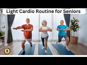 Low Impact Cardio Exercises for Seniors at Home