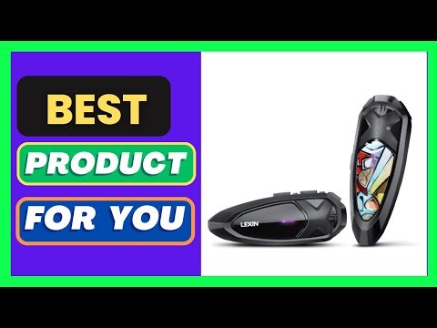 Lexin GTX Intercom Bluetooth For Motorcycle