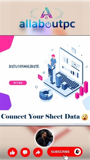 Excel Data Consolidate Tutorial 🔥#exceltips