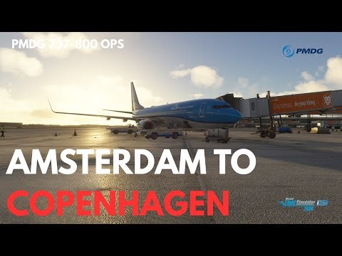 NEW PMDG 737-800 REAL OPS Flight | EHAM ➝ EKCH | VATSIM | MSFS 2024