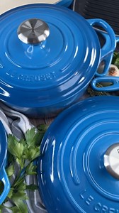 Marseille reporting for duty. 💙 Want to start building your own Le Creuset cast iron collection? Visit our blog to get our best tips for choosing the right pieces for you. Happy cooking! How to Build a Cookware Collection: https://bit.ly/3u2HDAe How to Choose the Right Size Dutch Oven: https://bit.ly/3hBYS3a Shop Marseille: https://bit.ly/3ixXa5a 📸: Thatnursecancook | Le Creuset