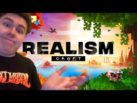 Checking Out the Realism Craft 2.3 Mod With ‪@davidthebaum‬ & Johnna! | Minecraft