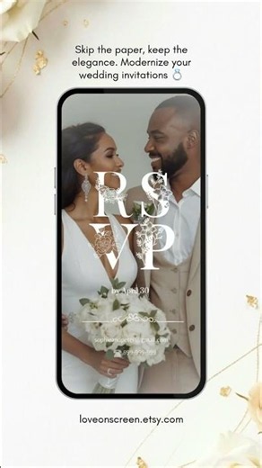 DIY wedding invitation. Link in bio✨️