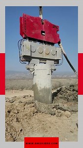 OMS Crane Hanging Vibro Hammers