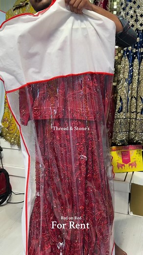 Bridal Dress On Rent. 👗 Available At Thread & Stone’s Online Booking & Delivery Available Allover Pakistan 🇵🇰 Located: Lahore Sader Cantt Contact: 0322 8555558