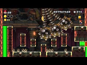 Superstar Road-8 Pendulum Castle [New Super Mario Bros Wii U]