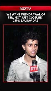 'We Want Withdrawal Of FIRs, Not Just Closure': CJP's Saurav Das