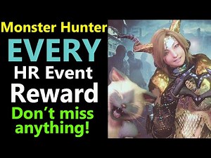 MHW: All High Rank Event Quests Rewards *UPDATED for Iceborne* | Guide