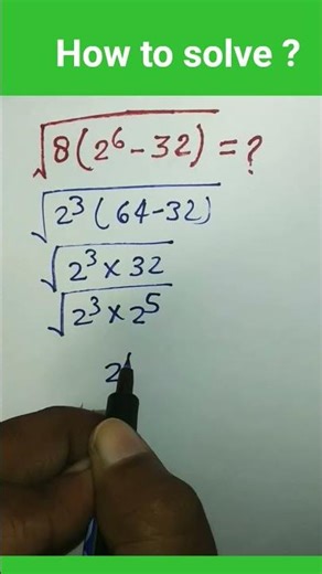 Under Root Math #maths #shorts