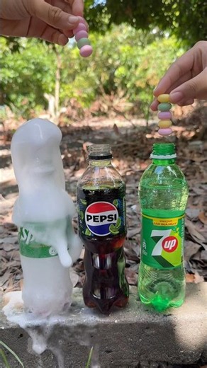 Sprite, 7up, Pepsi VS mentos