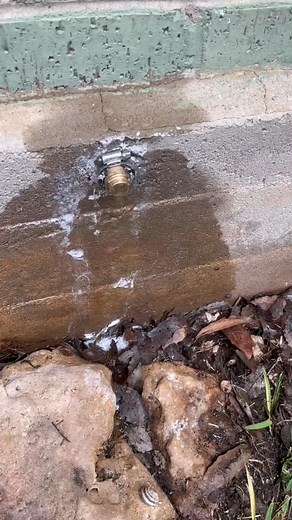 Repairing a busted copper waterline and installing a new hose bib Th | Flora Chamberlain