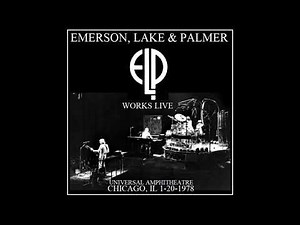 Emerson, Lake & Palmer (ELP) Live at Universal Amphitheatre Chicago, IL 1/20/1978