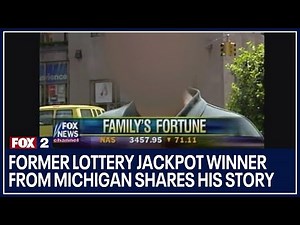 Former lottery jackpot winner from Michigan shares his story