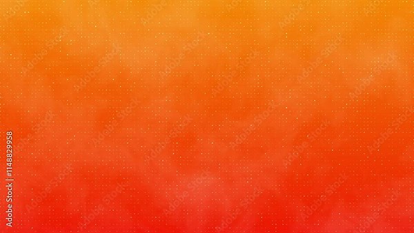 Luxury lighting dots background with blinking particle effects seamless loop animation red and orange gradient background
