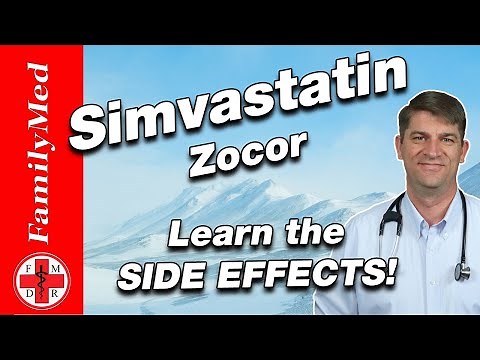 SIMVASTATIN (ZOCOR) FOR HIGH CHOLESTEROL | What to Watch For!