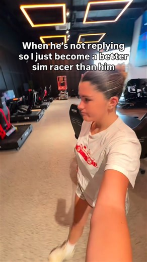 We can settle this on the track, Pookie! 💜 GTRacer 2.0 with the Lite Monitor Stand | Next Level Racing