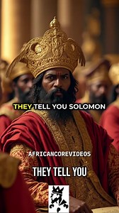 Solomon's story often overlooks his Black heritage. "I am black and beautiful"—his words challenge whitewashed portrayals. Discover the untold story of a king whose legacy runs deep. #BlackHistory #Solomon #Ethiopia #QueenofSheba #HiddenHistory #Melanin #UntoldStories #RoyalDynasty | Chris Persinger
