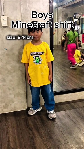 Boys Minecraft Shirt for Gamers