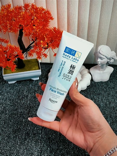 Hada Labo Gokujyun Moisturizing Face Wash Review