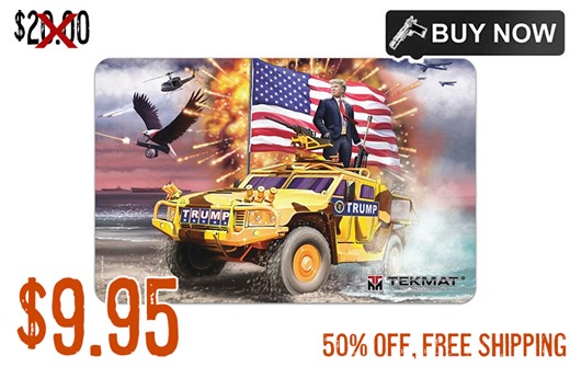 TekMat Donald Trump 11"x17" Gun Cleaning Mat $9.95 FREE S&H 50% OFF
