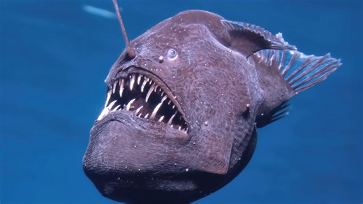 This fish glows in total darkness - then swallows prey almost its own size