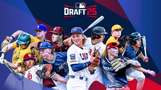 2025 MLB Draft to take place over two days on July 13-14