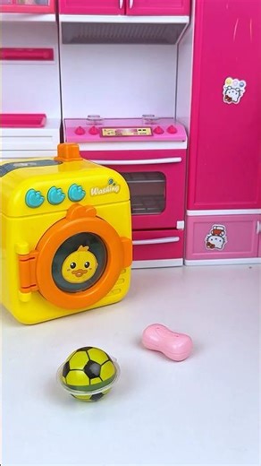 ASMR Toy Unboxing Cocomelon & Washing Machine Set Toy | Satisfying Toy Play with BumbaASMR #shorts