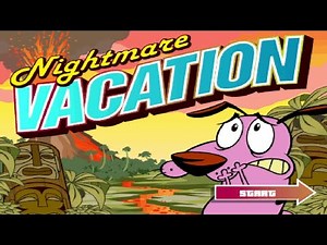추억의 플래시게임 겁쟁이 강아지 커리지 악몽의 휴가 (Nightmare Vacation) [한글 번역]