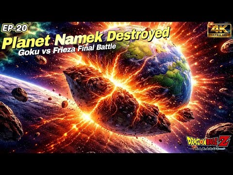EP - 20 : The End of Frieza | Planet Namek Explodes | Goku Survives?