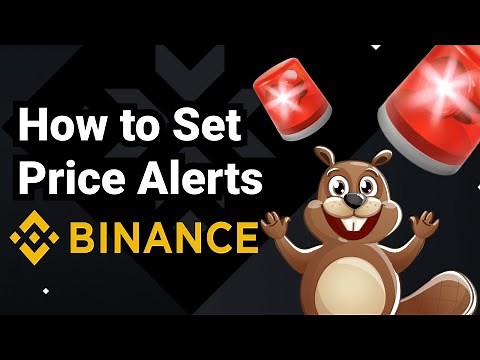 How To Set Price Alerts on Binance