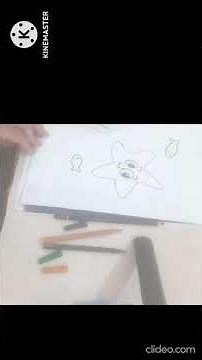 LEARN How To Draw Starfish Easy Cute Underwater #drawing