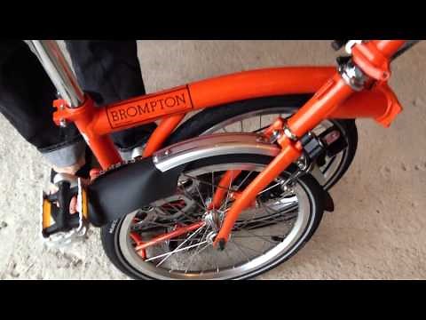 How to - Fold a Brompton Bike