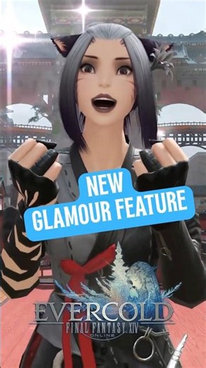 FFXIV Finally Added This ! #FFXIV #FinalFantasyXIV #Evercold #FF14 #Glamour #MMORPG #Gaming #shorts