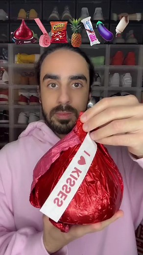 3.6M views · 10K reactions | Food ASMR Eating a Giant Hershey Kiss and other snacks! #food #foodasmr #foodlover #asmr #mukbang #asmreating #asmrfood #asmrsounds #asmrvideo #eat #eating #eatingasmr #eatingshow #eatingsounds #foodsounds #foodlover #yummy #yummyfood #asmrsound #asmrtriggers #satisfying #satisfyingvideo #satisfyingsounds #satisfyingsound #satisfying #challenge #eatingchallenge | Bader Al Safar | Facebook