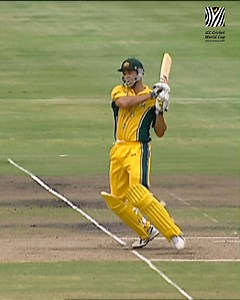 Power, timing and precision 🏏 Andrew Symonds' tough 91* to help Australia claim a semi-final victory against Sri Lanka at Cricket World Cup 2003 👏 | ICC - International Cricket Council