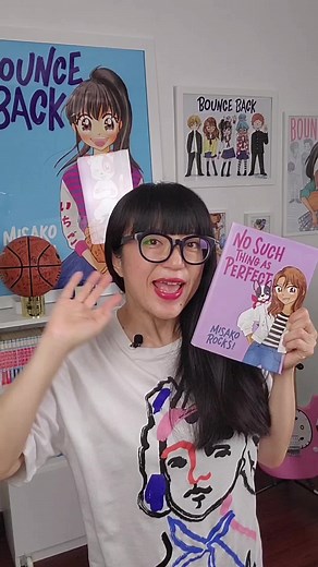Psst! There's a new graphic novel by Misako Rocks! Check out this jawdropping drawing demonstration of her main character, Emma! #misakorocks #bounceback #nosuchthingasperfect #graphicnovels #booksforkids #mglit #kidsbooktok #mangarecommendations