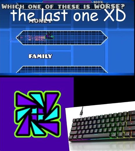 Answering triva questions in Geometry Dash... #geometrydash