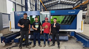 HSG Customer Success Story: G13025FA V1.0 AlphaT Plus 12KW Experience factory efficiency with our HSG products – The story of GFA—High-power Large-format Laser Cutting Machine in Mexico! 🚀 Segmented Splicing Machine Bed：allows to be customized as needed 💪 Bus Follow-up Response Technology：high sensitivity detection of striker plate ⚙️ Process Various Types of Bevels：realizes 0-45°bevel cutting, including V bevels, X bevels, Y bevels etc Combined advantages allows for customized processing, mak